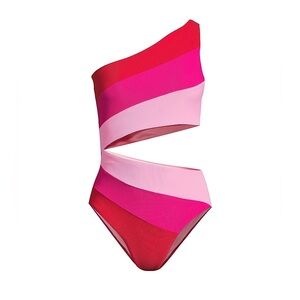 NEW beach riot Joyce One Piece in Gumdrop Colorblock